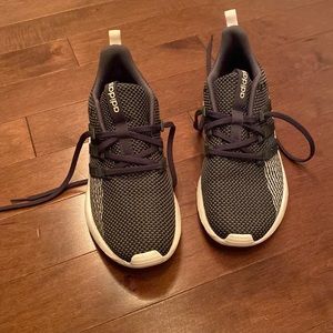 Adidas running shoes. Size 8.5. Worn indoors twice.